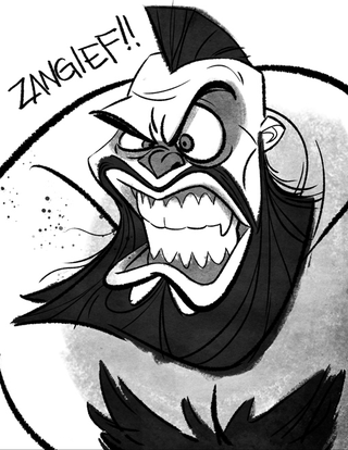 Illustration for article titled Take a closer look at the video game caricatures hanging on Wreck-It Ralph's bar walls